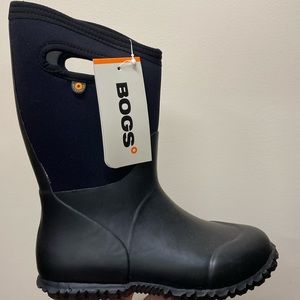 Bogs York Solid black weather snow rain boots rated to -20F